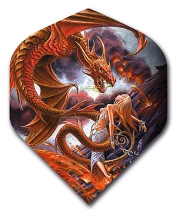 Alchemy Force of Vesuvius No.2 vuelos de dardos estándar - Imagen 1 de 2
