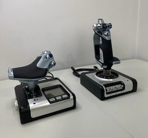 Logitech X52 HOTAS Joystick and Throttle Flight Simulator Controller - Picture 1 of 4