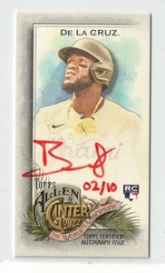 2022 Topps Allen & Ginter RIP RED Ink RC AUTO Bryan De La Cruz! Autograph! /10 - Picture 1 of 2