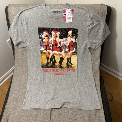 New! Mean Girls "Christmas Is So Fetch!" Christmas T-Shirt, Size LARGE - Image 1 of 4