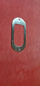 Aston Martin DB5 fuel filler flap release chrome surround - Picture 1 of 2