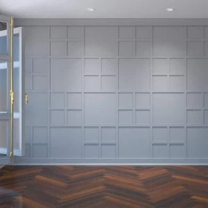 43 7/8in.W x 23 3/8in.H x 3/8in.T Large Burnett Decorative Fretwork Wall Panels - Picture 1 of 11