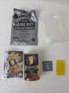 Pokémon Gold Pikachu Burger King Mini Gameboy Spielzeug 2000 RAR mit Verpackung - Bild 1 von 9