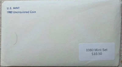 1980 U.S. Mint Uncirculated Coin Set – P&D - Image 1 of 2