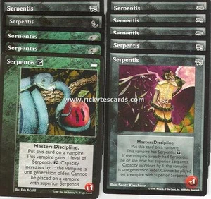 Serpentis x10 LotN KMW FN AH VTES Jyhad - Bild 1 von 1