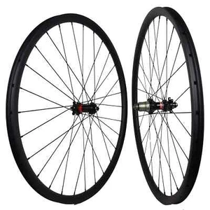 Ultralight 24er Carbon XC Mountain Crosscountry Bike Wheelset Straight Pull Hub - Picture 1 of 14