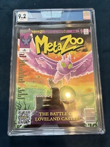 MetaZoo: Cryptid Nation #3 CGC 9.2 1st Print ! THE BATTLE FOR LOVELAND CASTLE! - Picture 1 of 2