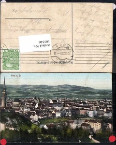 103546,Linz a.d. Donau Totale 1908 COLOR - Picture 1 of 1