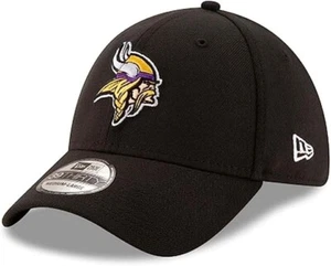 Authentic New Era Minnesota Vikings CLassic Black Sideline 39Thirty Hat Cap - Picture 1 of 5