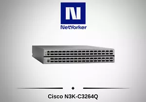 Cisco Nexus N3K-C3264Q 64 Port 40Gbe QSFP+ Switch-Fast Shipping - Picture 1 of 5