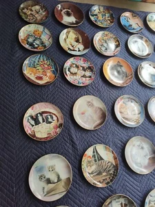 Cat Collectors Plates SET OF 40 Varieties - Picture 1 of 23