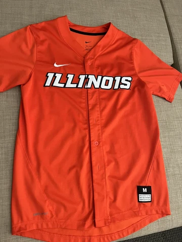 Illinois Fighting Illini Nike Baseball Jersey Cover