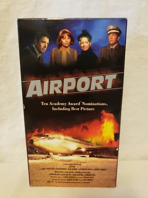 VHS Airport Burt Lancaster Dean Martin Jacqueline Bisset Helen Hayes 1998 - Image 1 of 4