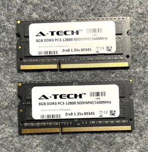 A-Tech 16GB 2X8GB Memory PC3-12800 1600 DDR3 4 Lenovo ThinkCentre M92p SFF Tiny - Afbeelding 1 van 2