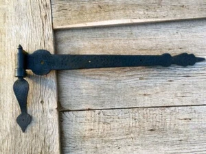 Torbänder wie antik 2 Tor Scharniere Torbänder Türband + Aufhängung Tür 50 cm - Bild 1 von 11