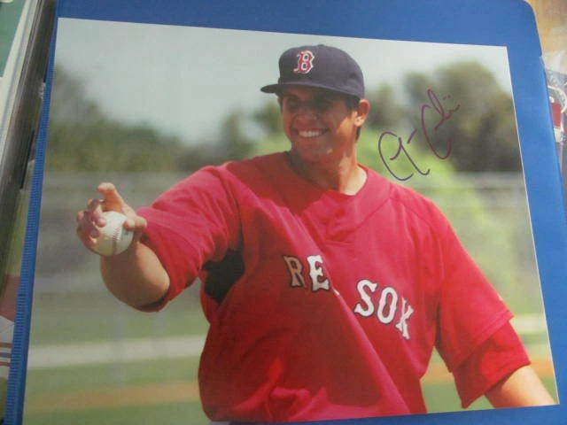 加林·塞奇尼波士顿红袜队签名 8 x 10 照片 正品证书  — 第 1/1 张图片