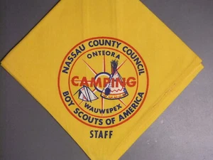 Boy Scout Nassau County Council STAFF Neckerchief 8138LL - Bild 1 von 1