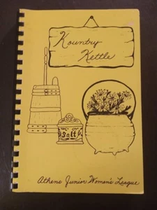 Cookbook Kountry Kettle Athens Junior Women's League Vintage cookbook - Picture 1 of 7