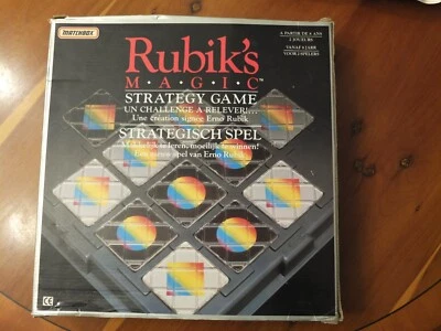 Vintage 1987 Matchbox Rubik's MAGIC Strategy Game Puzzle BOXED & COMPLETE - Image 1 of 4