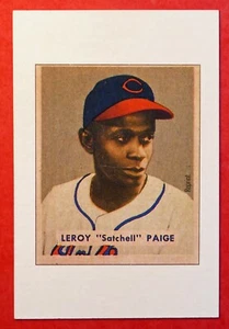 1989 Bowman Gewinnspiel Reprints - 1949 LeRoy "Satchell" Paige (Indianer) - Bild 1 von 2