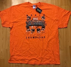 Vintage 2014 San Francisco Giants World Series Champions Shirt Size X-Large - Picture 1 of 8