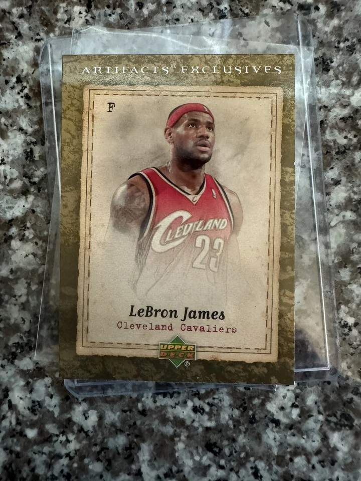 2007-08 Upper Deck Artifacts - Exclusives #218 LeBron James - Image 1 of 3