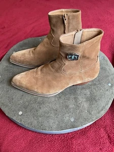 Braune Wildlederstiefel Civil Regime - Bild 1 von 5