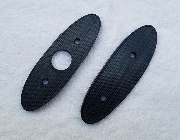 68-74 Pontiac GTO, LeMans Sport Mirror Gaskets. Left & Right - Image 1 of 1