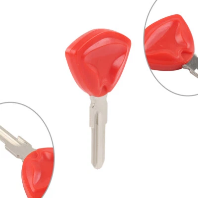 Llave en blanco sin cortar hoja de repuesto roja de 1 pieza para CAN-AM SPYDER TRIKE GS 990 RS Foto 1 de 4