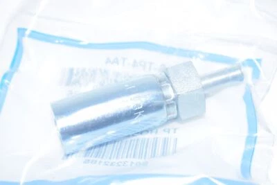 NEW Swagelok S-TP4-TA4 THERMOPLASTIC HOSE END CONNECTION 1/4 IN. CARBON STEEL TU - Image 1 of 2