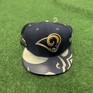 New Era 59FIFTY Official NFL Los Angeles Rams Fitted Size 8 Hat Rams Lid New - Picture 1 of 9