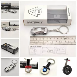 Autoart Lifestyle Keychain 1:87 Models car / 1:6 Brake Disc / 1:18 Wheel - Foto 1 di 22