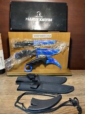 Falcon Knives CSGO Tactical Fixed Blade Set. 3 PCS Tactical Daggers With Sheaths