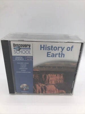 Discovery Channel School History of Earth CD ROM  Windows MAC Home School 2004 - Image 1 of 4