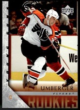 2005-06 Upper Deck Young Guns R.J. Umberger Rookie Philadelphia Flyers #449