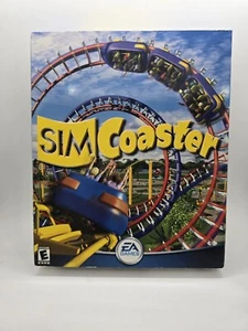 EA GAMES Sim Coaster PC 2000 Video Game Big Box Complete - Picture 1 of 11
