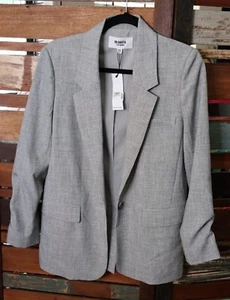 Chaqueta Blazer BB Dakota by Steve Madden Vestida Para Emocionar Gris Talla XS - Imagen 1 de 11