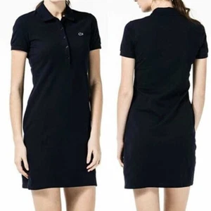 Womens Slim Polo Dress Ladies Plain Short Sleeve T-Shirt Long Tunic Midi Dress - Picture 1 of 23