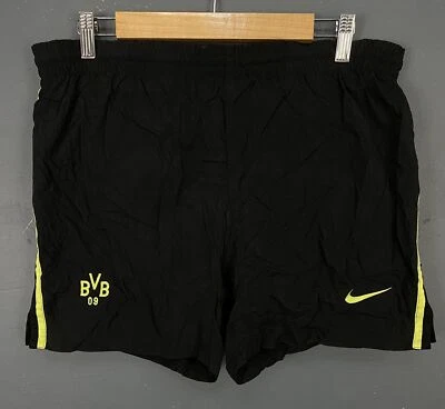 NIKE FC BORUSSIA DORTMUND 1996/1998 BVB CASA HOMBRE PANTALONES CORTOS FÚTBOL TALLA M Foto 1 de 4