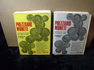 G. Cermentini - Prezzario Monete coniate in Italia dal 1800 al 1970 2 VOLUME SET - Picture 1 of 6