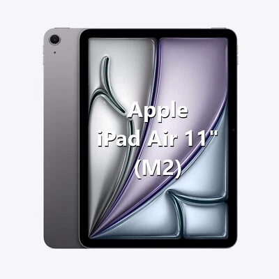 Apple iPad Air 2024 11" M2 Solo WiFi 512GB Tableta 6a Gen. Gris Sideral MUWL3 - Imagen 1 de 4