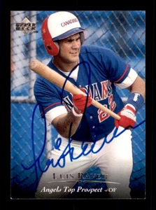 1995 Upper Deck Minor League #76 Luis Raven - On Card Autograph - Picture 1 of 2