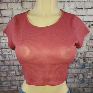 Prendas para el torso recortadas para mujer talla mediana de manga corta - Imagen 1 de 5