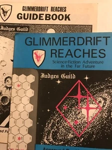 GLIMMERDRIFT REACHS Map & Guidebook TRAVELLER : Judges Guild 1981 RPG books - Bild 1 von 6