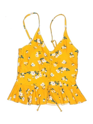 Traje de baño amarillo Coral Reef para mujer 4 Foto 1 de 2