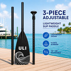 Uli, Adjustable SUP Paddle For Paddle Board, 3 Piece, Lightweight Aluminum