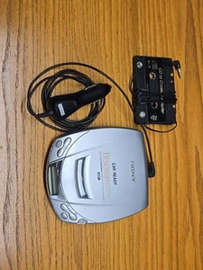 Sony Discman Car Ready ESP2 Digital Mega Bass Portable CD Player D-E206CK TESTED - Bild 1 von 3