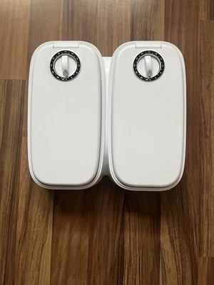 Trixie 24372 Futterautomat TX2 Schaltuhr Timer automatisches Öffnen 2 x 300 ml - Bild 1 von 3