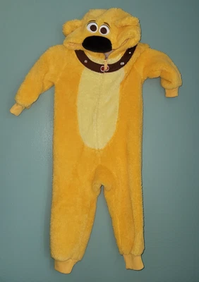 DISNEY DUG UP FELPA UNA PIEZA TRAJE DE UNIÓN MAMELUCO PIJAMA PJ DISFRAZ VESTIR 3 Foto 1 de 4