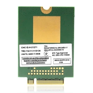 For Precision 3540 3541 Dell DW5820e Fibocom L850-GL LTE 4G WWAN Card Module - Picture 1 of 4